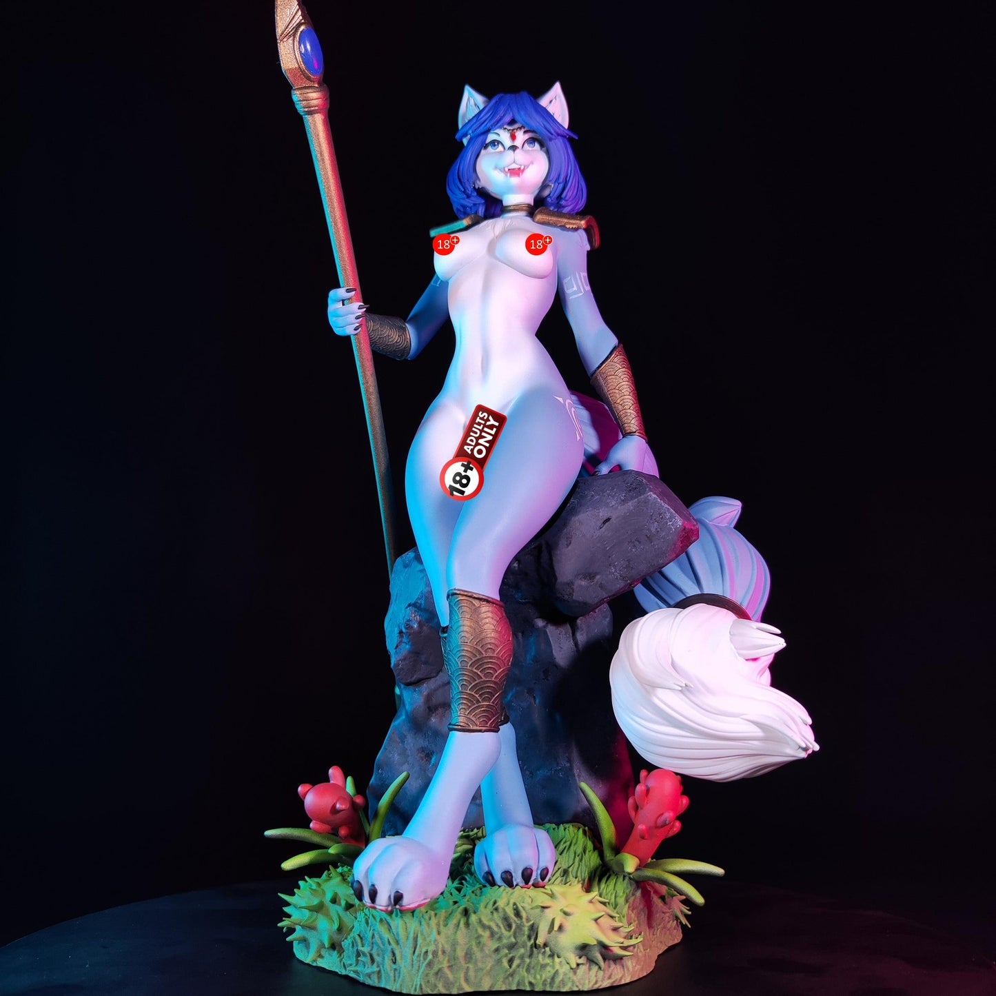 Space blue fox - NSFW FIGURES