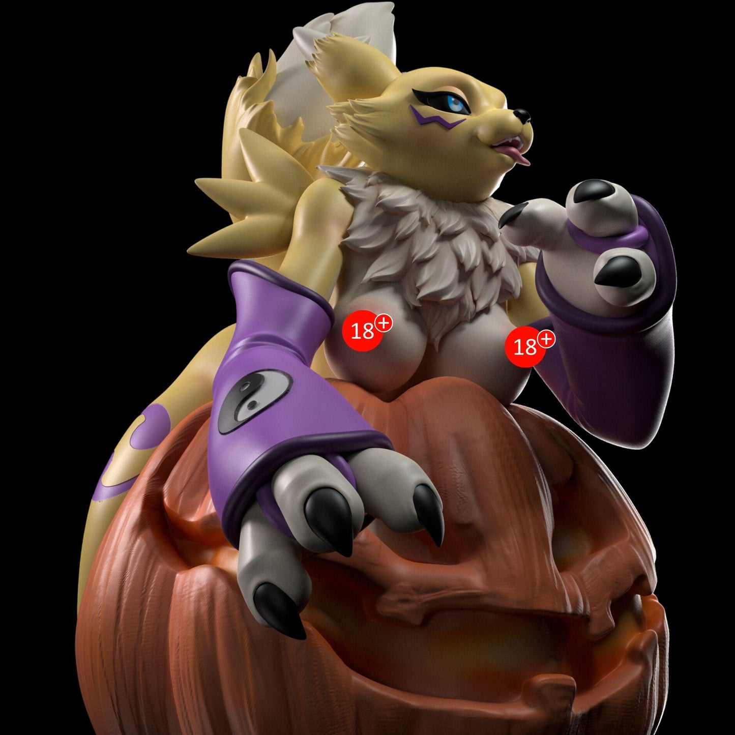 Digi Fox Halloween - NSFW FIGURES