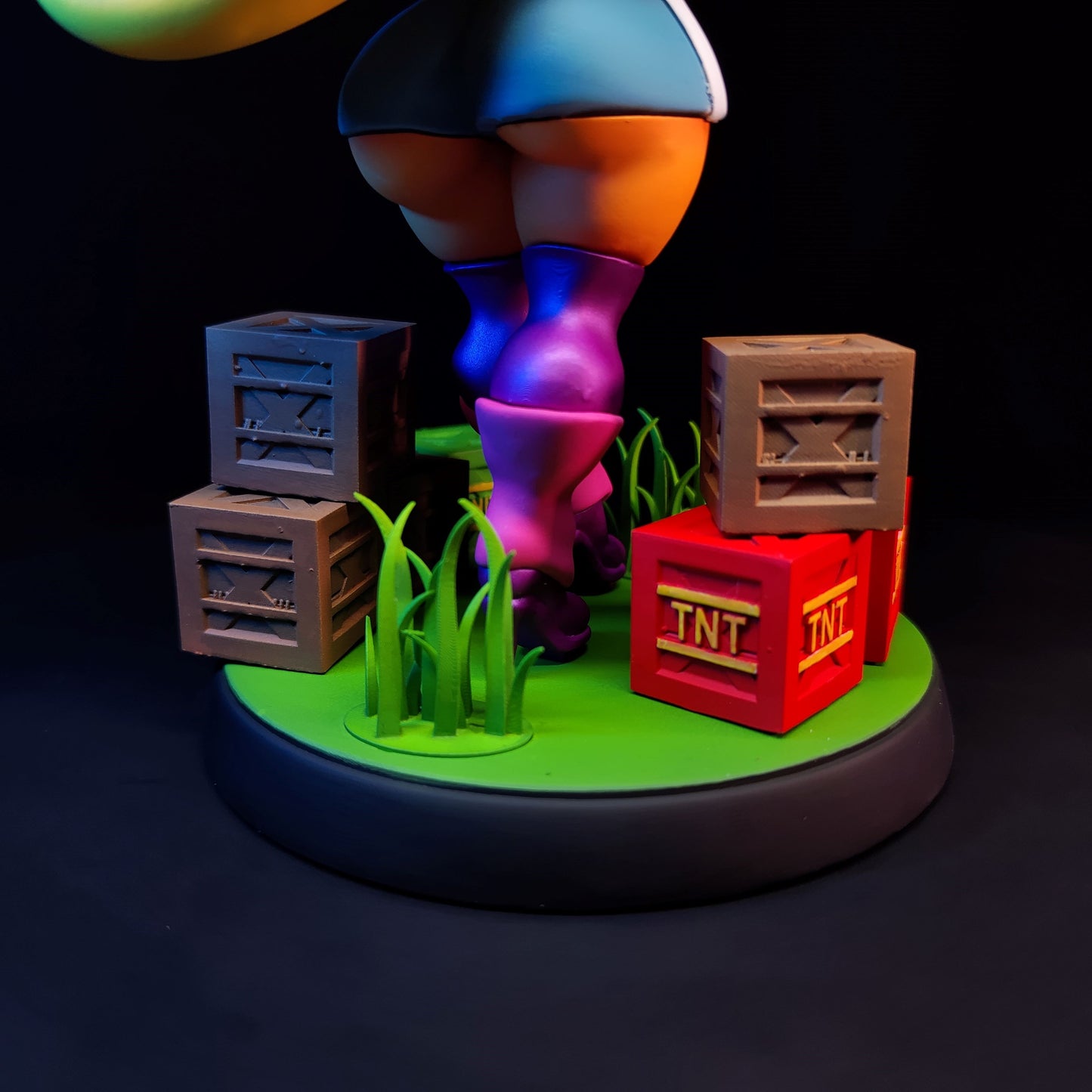 Blonde furry girl - nsfw diorama