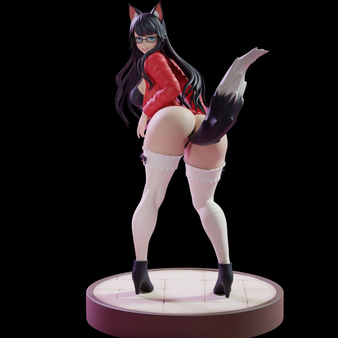 Foxy cosplayer