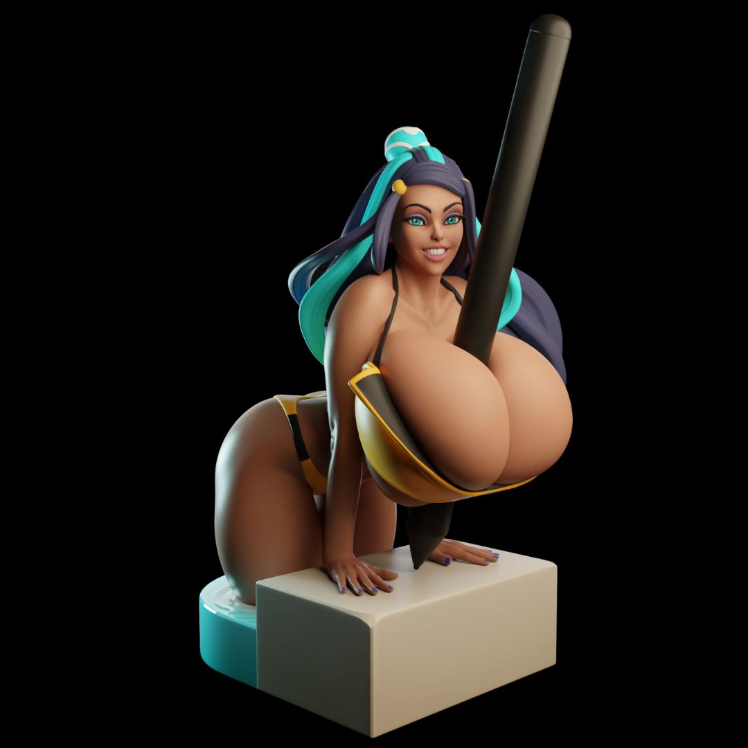 Tide Queen Bust Penholder