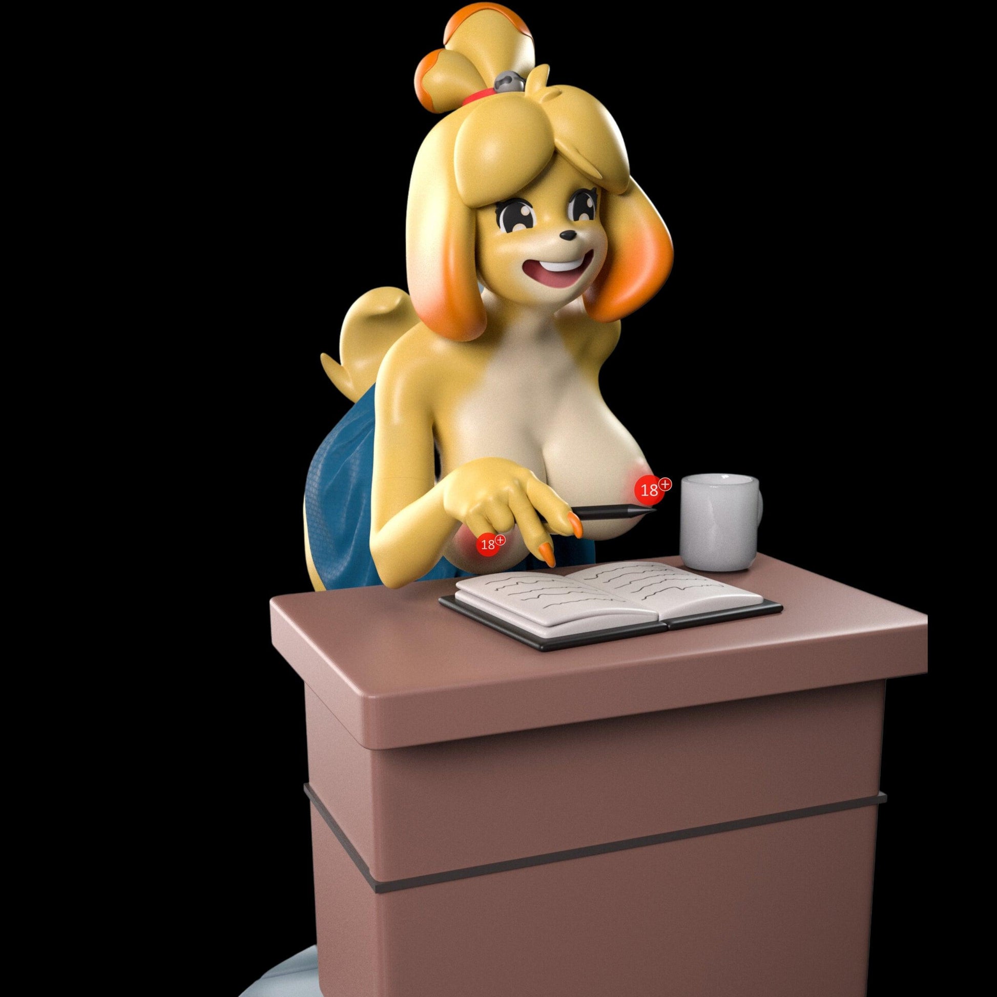 Isabelle Shih Tzu secretary - NSFW FIGURES