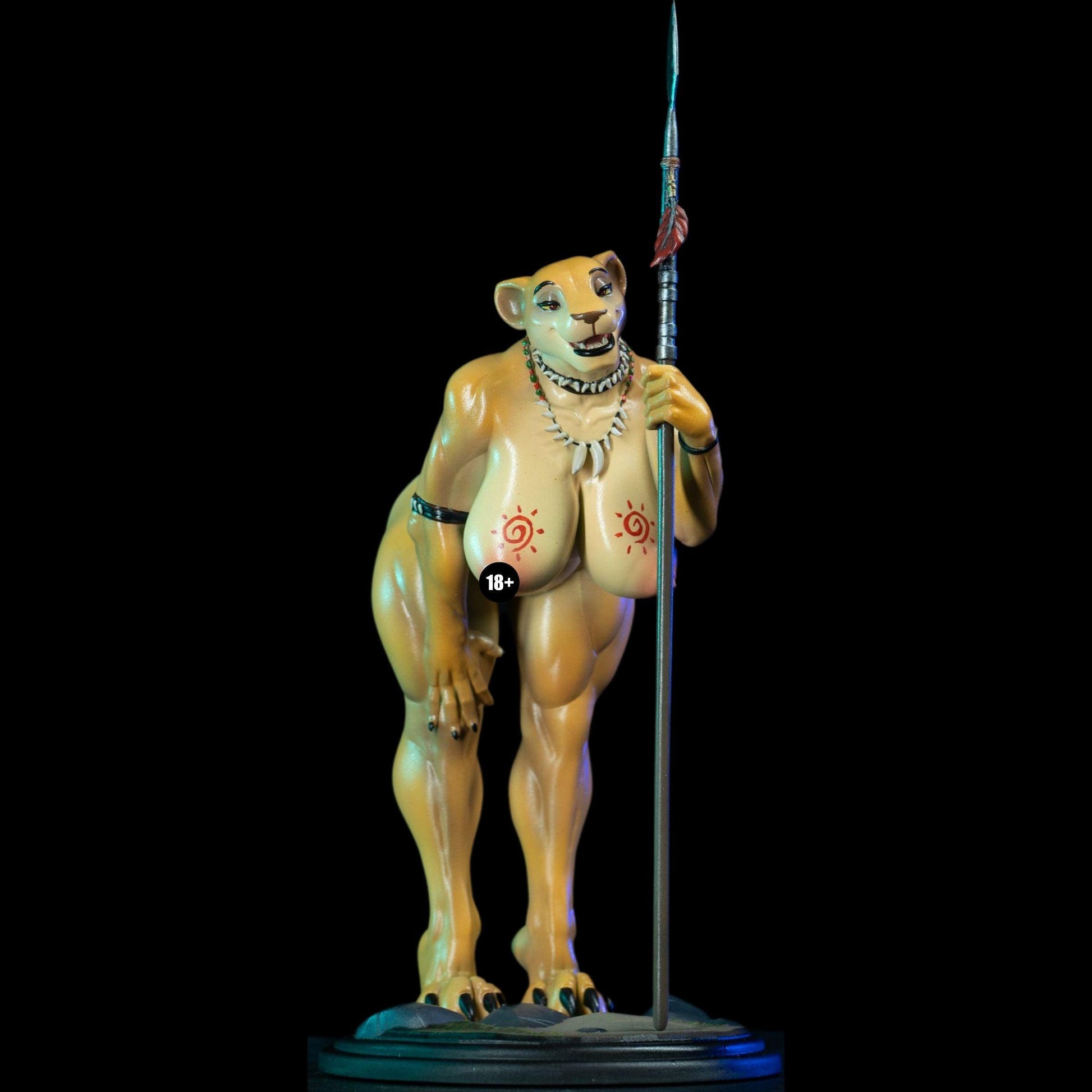 Lioness warrior - NSFW FIGURES