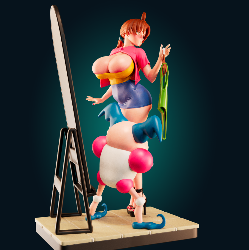 Mimic Fashion mom diorama
