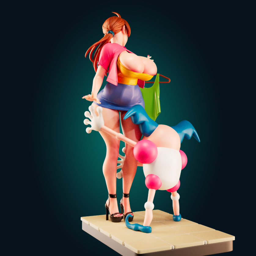 Mimic Fashion mom diorama