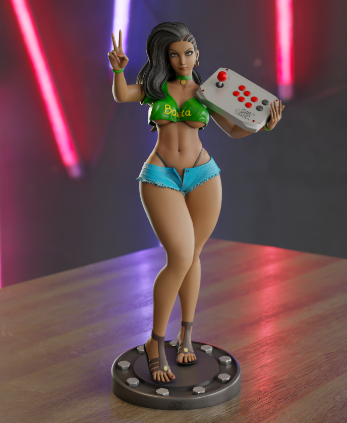 Brazilian gamer girl