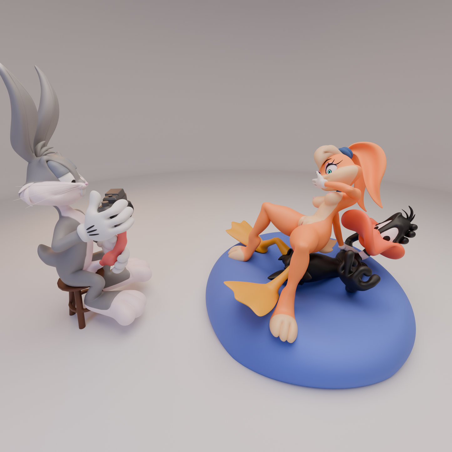Studio Toons diorama
