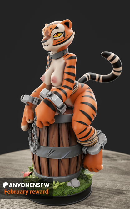 Tigressa sitting
