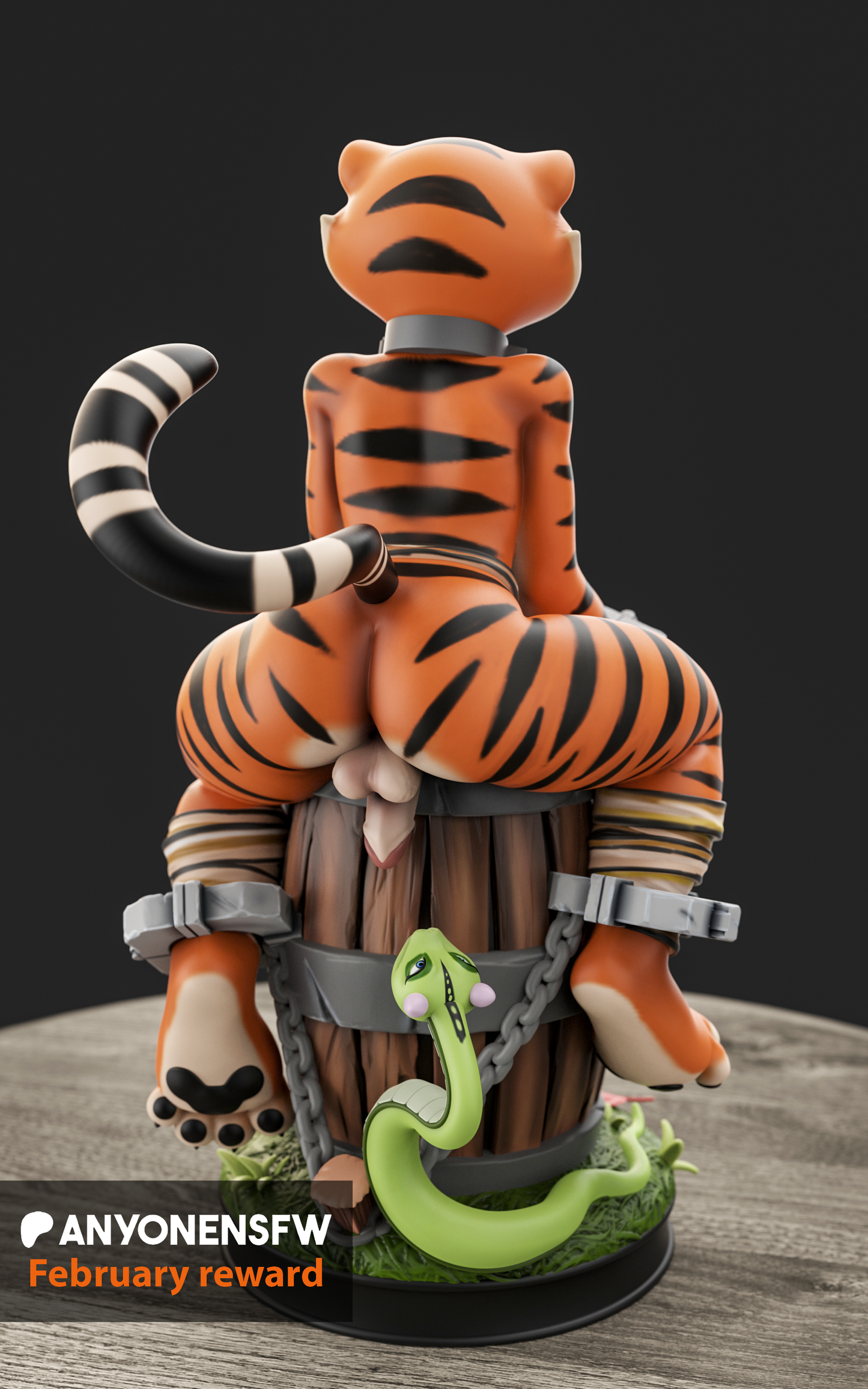 Tigressa sitting